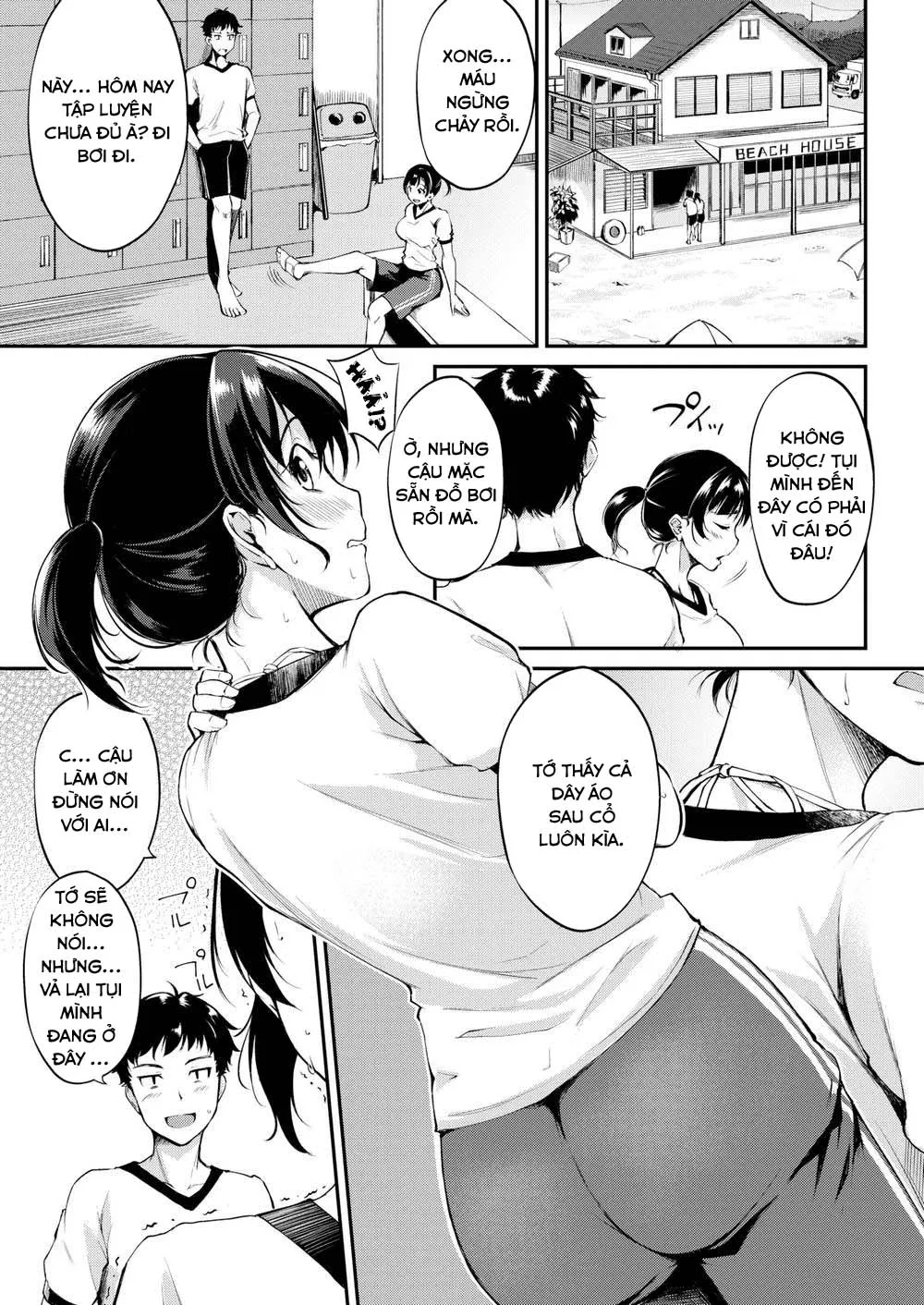 HentaiVN.net - Ảnh 5 - Một Mùa Hè Bí Mật! [A Summer Secret] - Chap 1