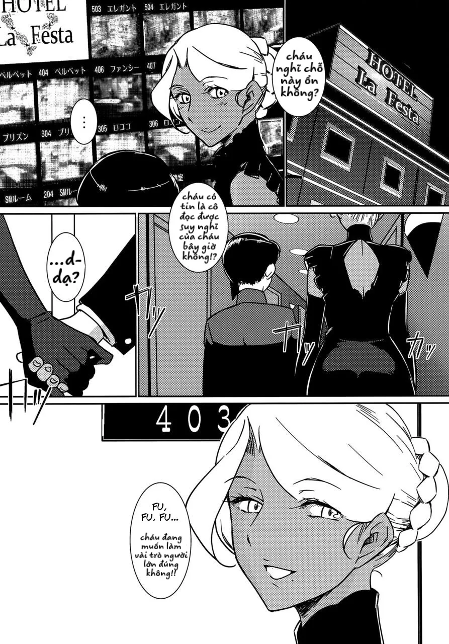 HentaiVN.net - Ảnh 7 - Brown Lady Takes His First Time Ver. 6 [Kasshoku Oneesan no Fudeoroshi Ver. 6] - Chap 1