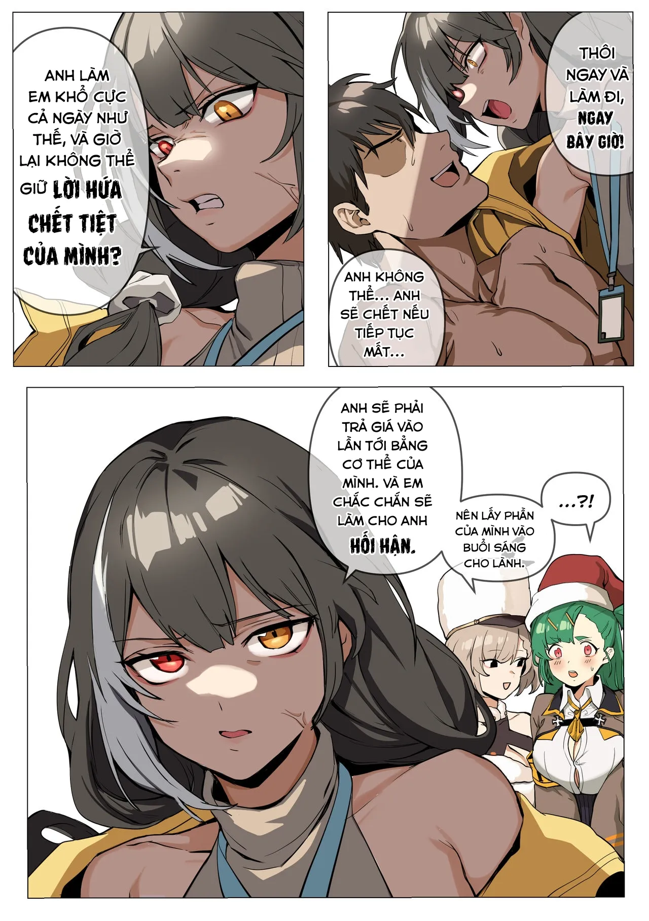 HentaiVN.net - Ảnh 16 - Giáng Sinh Không An Lành. [만화] - Chap 1
