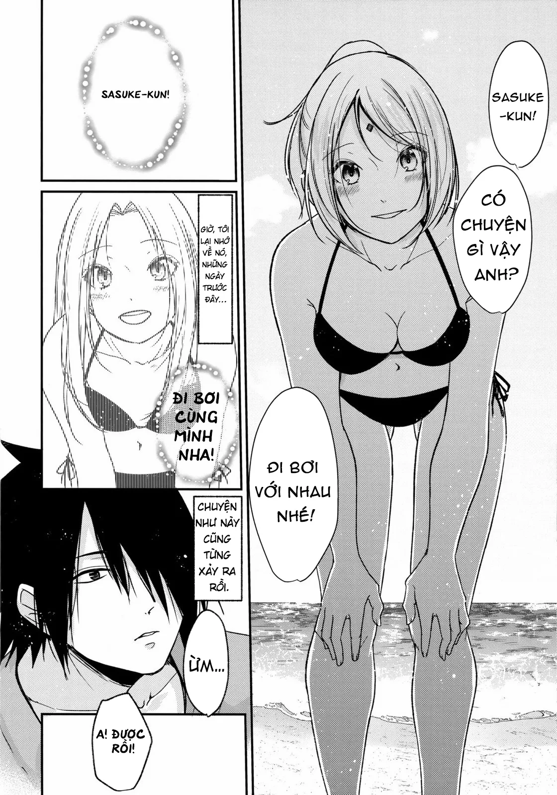 HentaiVN.net - Ảnh 13 - Honeymoon Beach (Naruto) - Chap 1