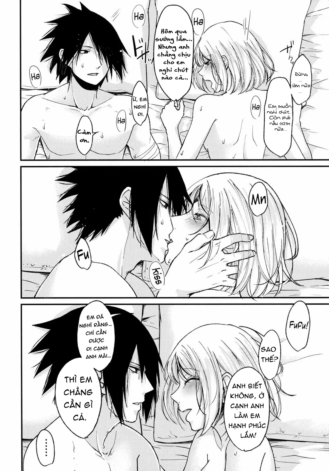 HentaiVN.net - Ảnh 37 - Honeymoon Beach (Naruto) - Chap 1