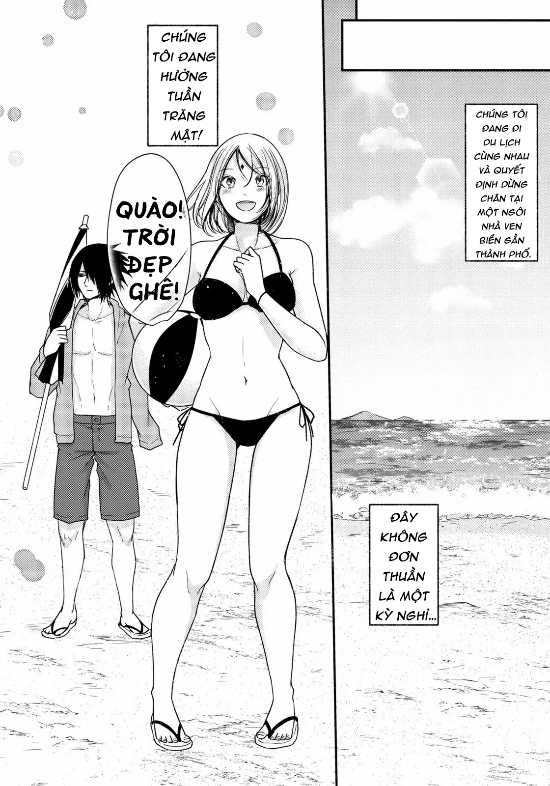 HentaiVN.net - Ảnh 9 - Honeymoon Beach (Naruto) - Chap 1
