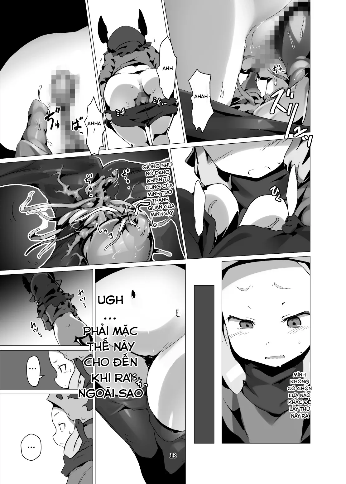 HentaiVN.net - Ảnh 13 - Yougoku DEGRADATION -Milleore Ero Trap Dungeon Haiboku Ryoujoku [ミラオル エロトラップダンジョン敗北凌辱] - Chap 1