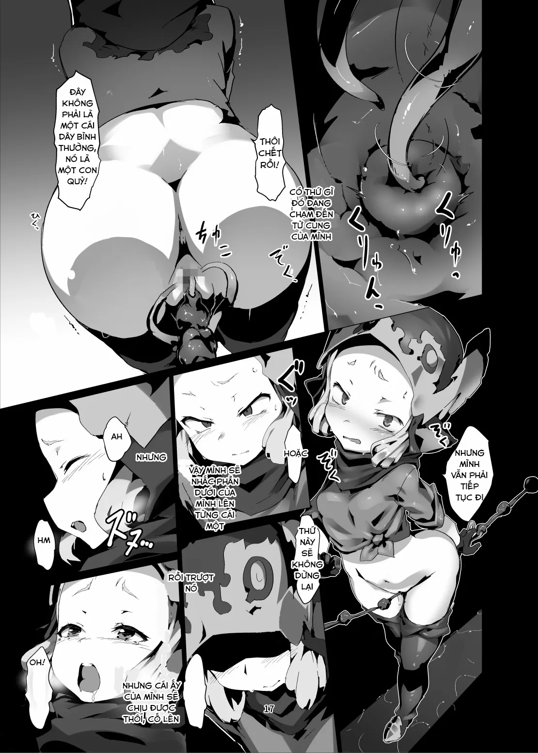 HentaiVN.net - Ảnh 17 - Yougoku DEGRADATION -Milleore Ero Trap Dungeon Haiboku Ryoujoku [ミラオル エロトラップダンジョン敗北凌辱] - Chap 1