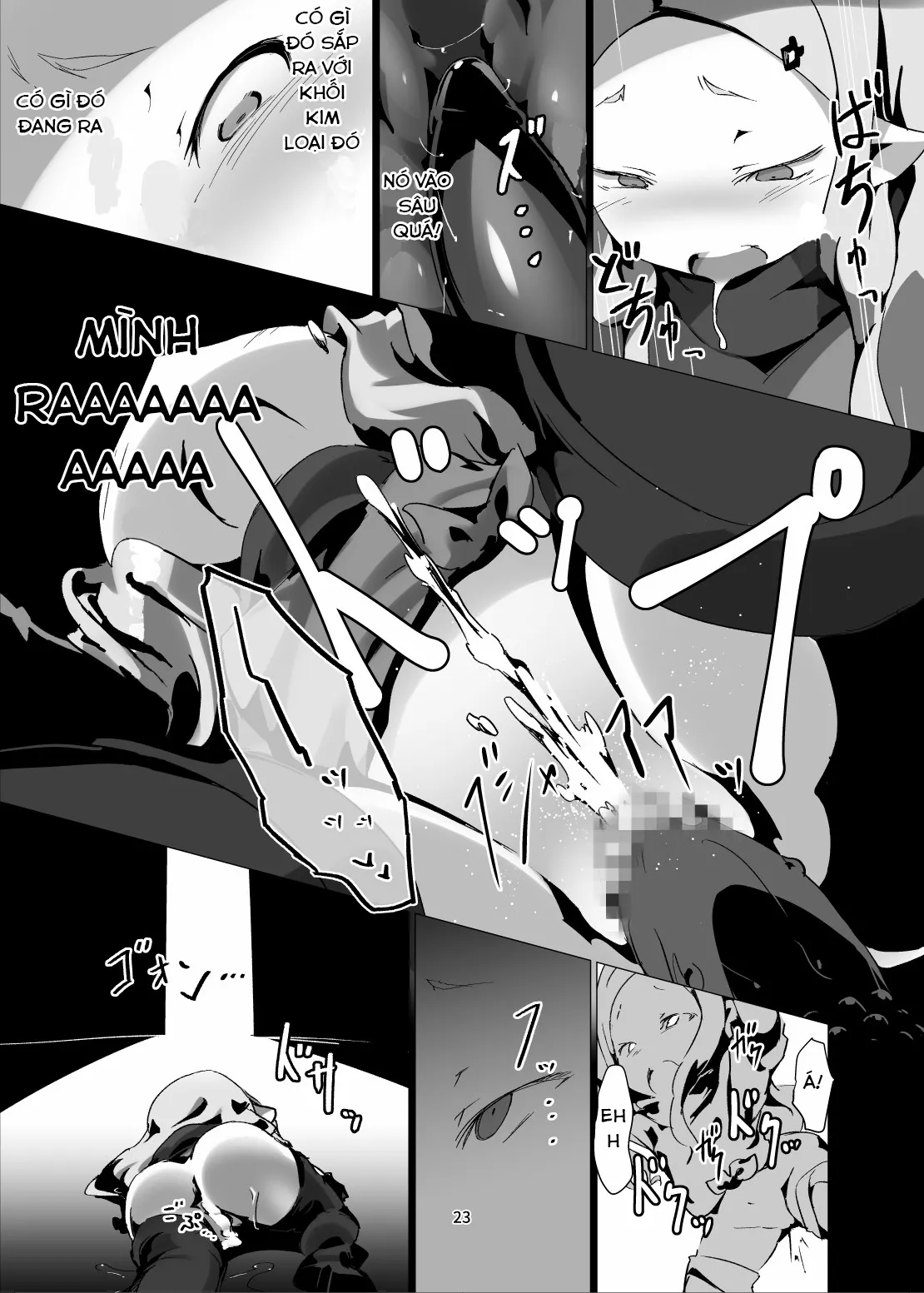 HentaiVN.net - Ảnh 23 - Yougoku DEGRADATION -Milleore Ero Trap Dungeon Haiboku Ryoujoku [ミラオル エロトラップダンジョン敗北凌辱] - Chap 1