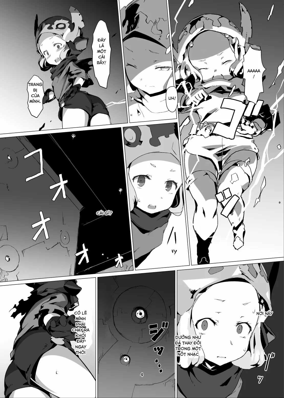 HentaiVN.net - Ảnh 4 - Yougoku DEGRADATION -Milleore Ero Trap Dungeon Haiboku Ryoujoku [ミラオル エロトラップダンジョン敗北凌辱] - Chap 1