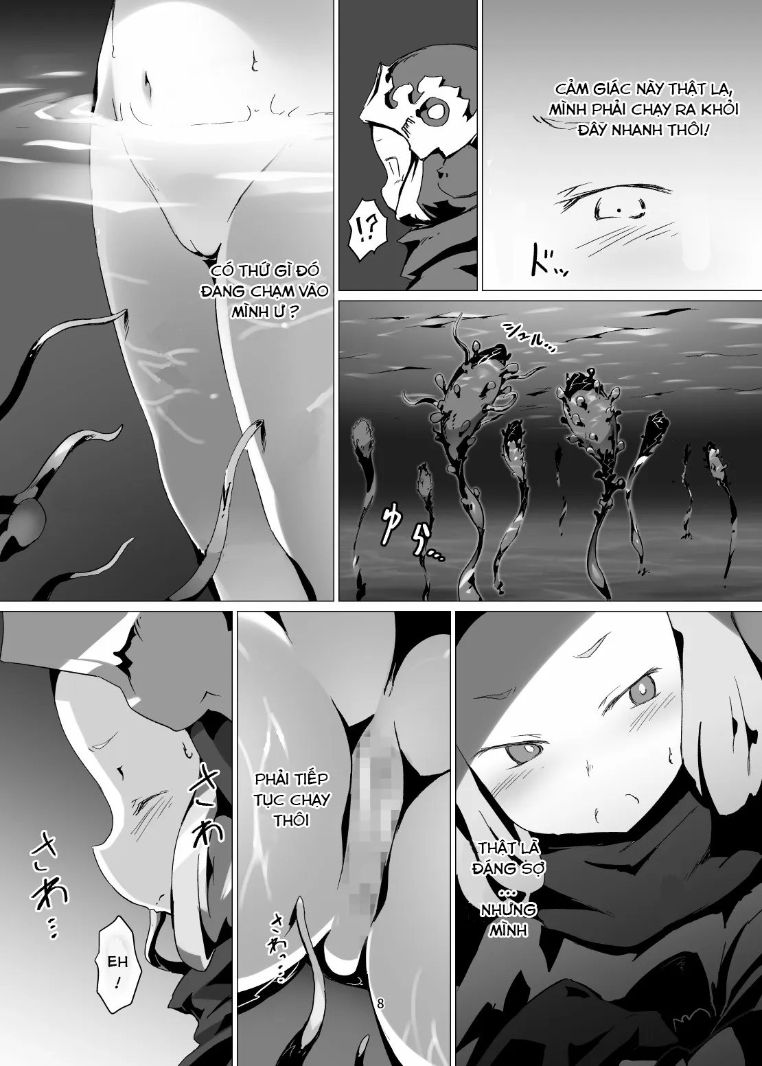 HentaiVN.net - Ảnh 8 - Yougoku DEGRADATION -Milleore Ero Trap Dungeon Haiboku Ryoujoku [ミラオル エロトラップダンジョン敗北凌辱] - Chap 1