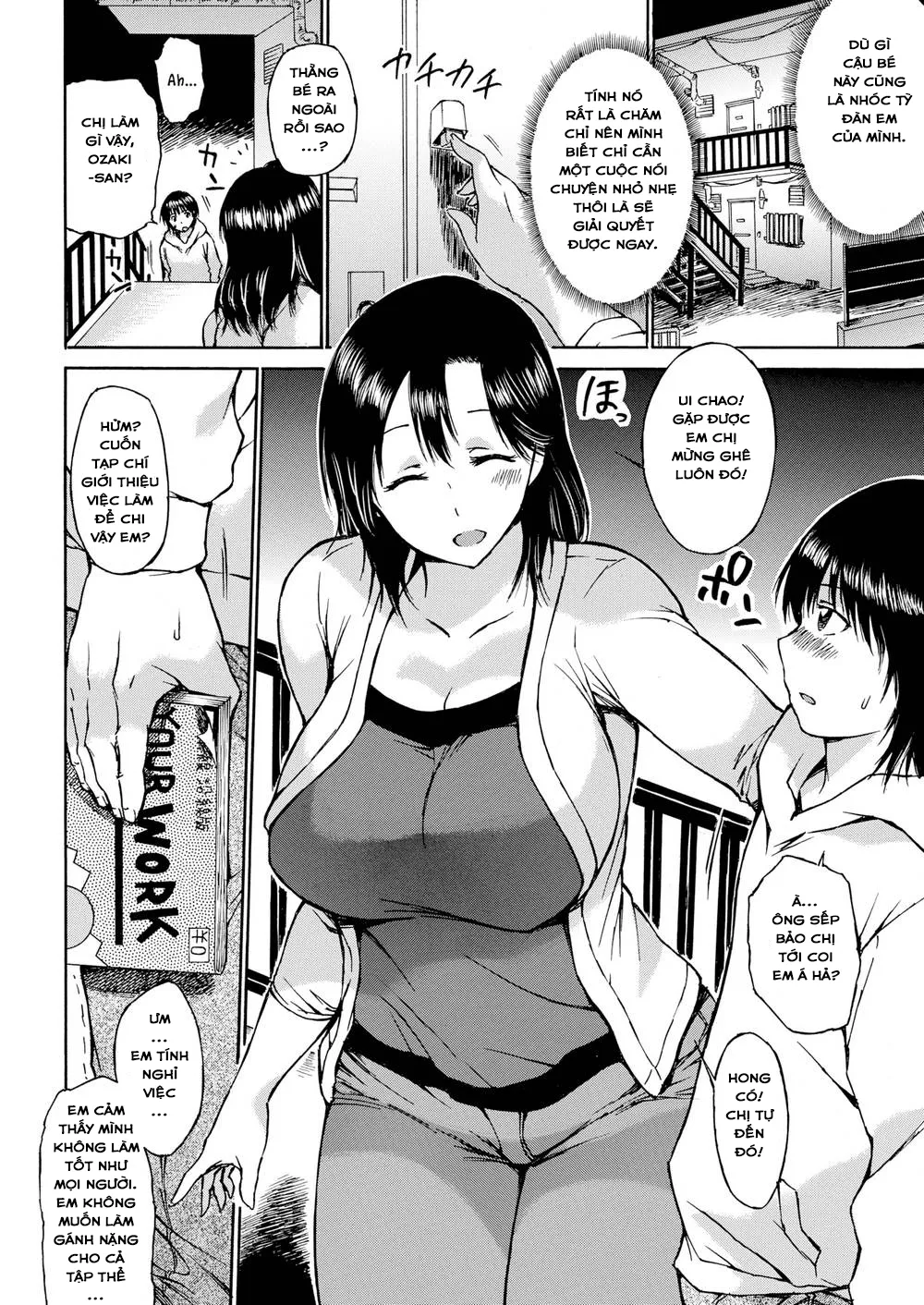 HentaiVN.net - Ảnh 3 - Làm Tình Bán Thời Gian! [Part Time Possible] - Chap 1