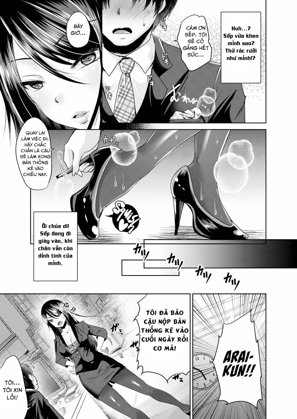 HentaiVN.net - Ảnh 25 - A Wage Slave's Happiness - Chap 1