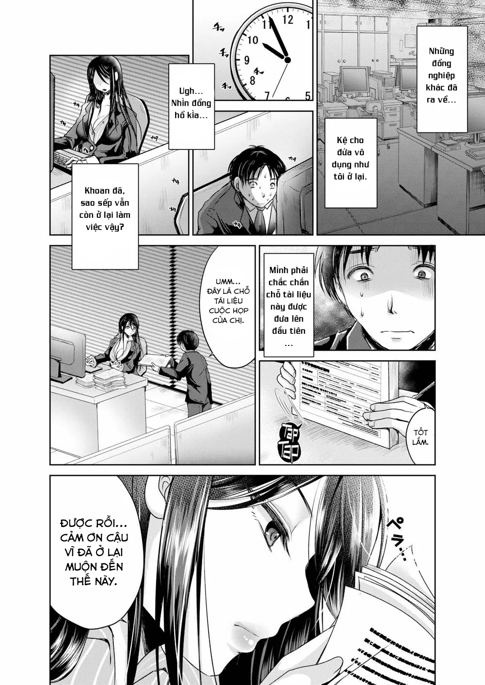 HentaiVN.net - Ảnh 4 - A Wage Slave's Happiness - Chap 1