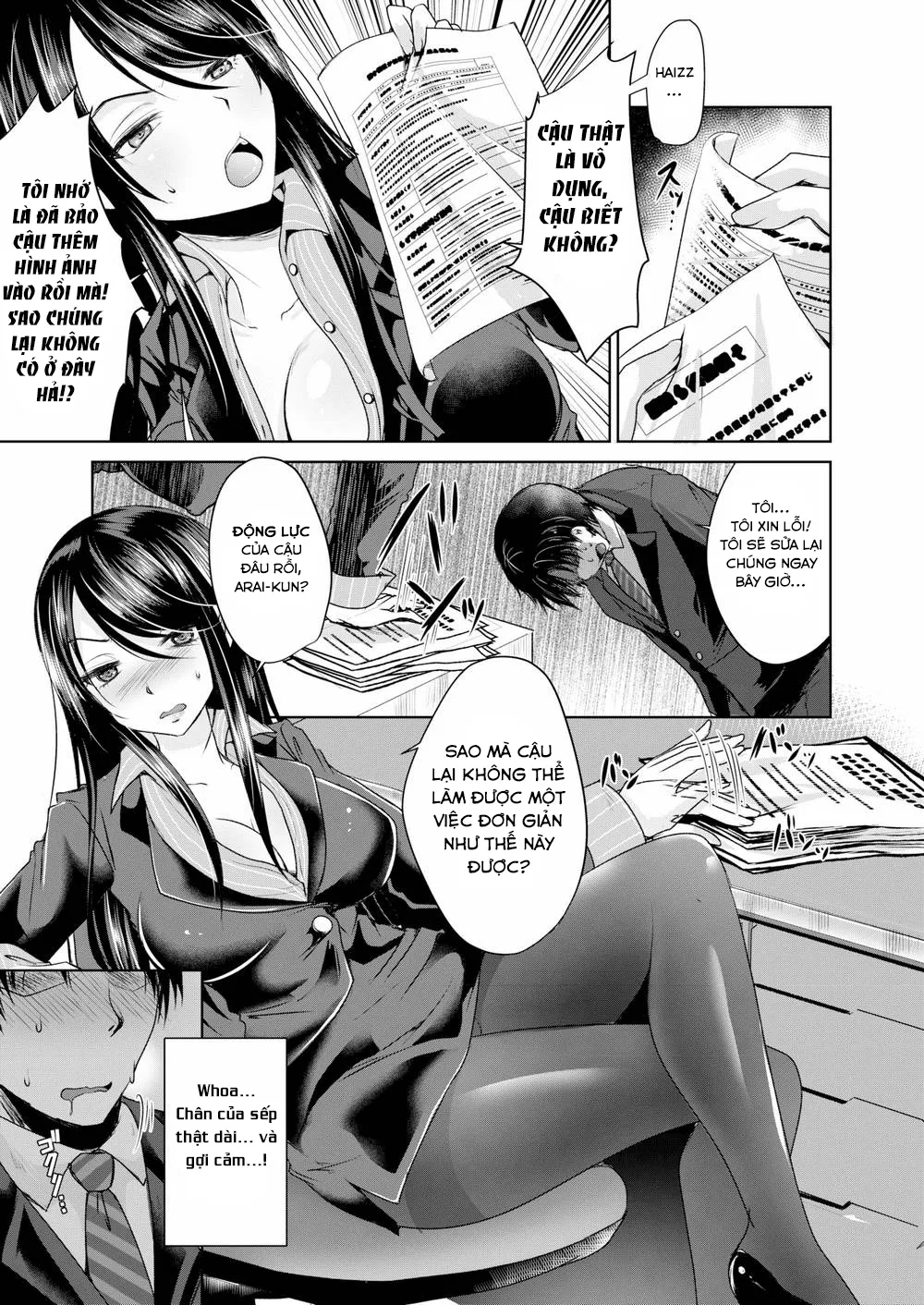 HentaiVN.net - Ảnh 5 - A Wage Slave's Happiness - Chap 1