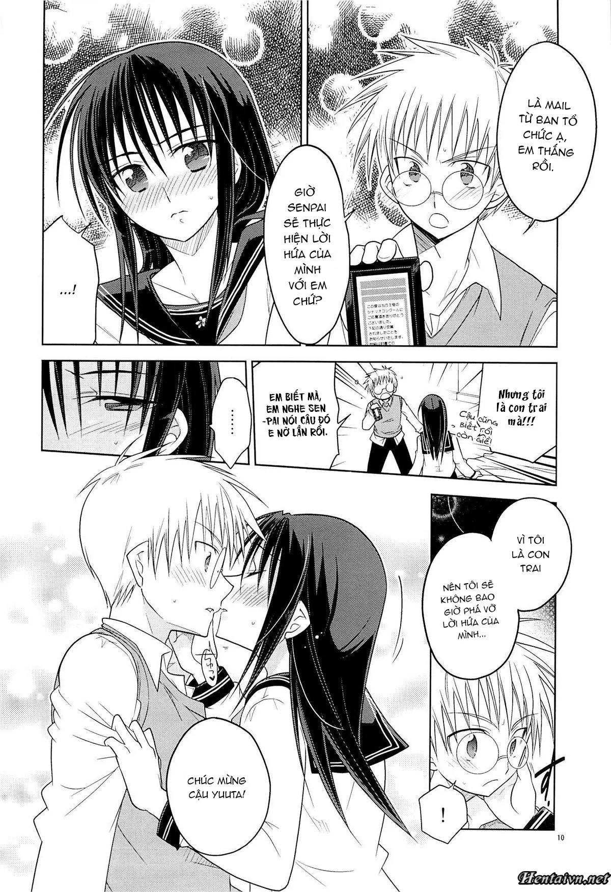 HentaiVN.net - Ảnh 7 - Kawaisugiru Hidaka-Senpai♂ to xxx Shitai! - Chap 1