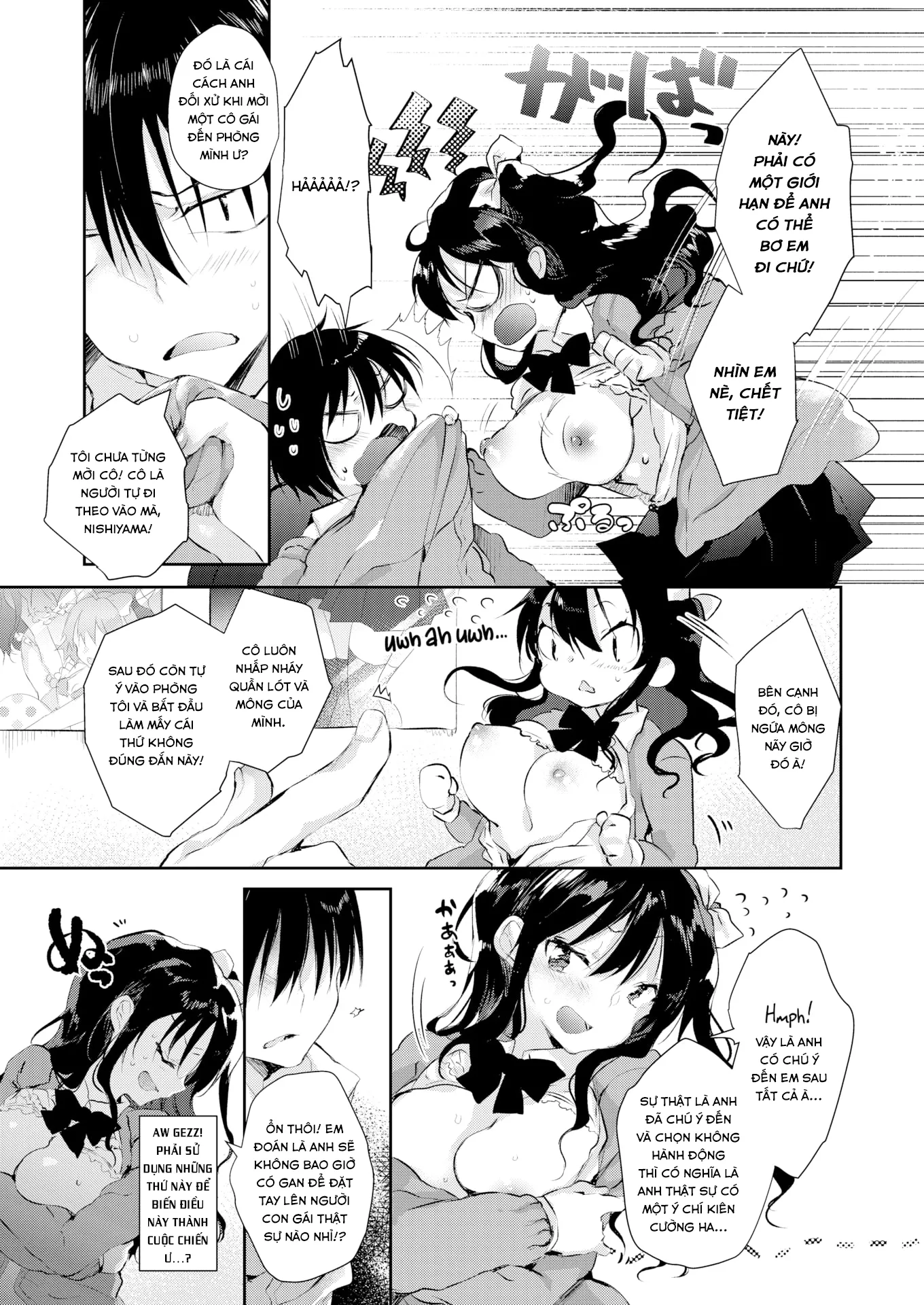 HentaiVN.net - Ảnh 4 - Nishiyama-san & Kurihara-kun - Chap 1