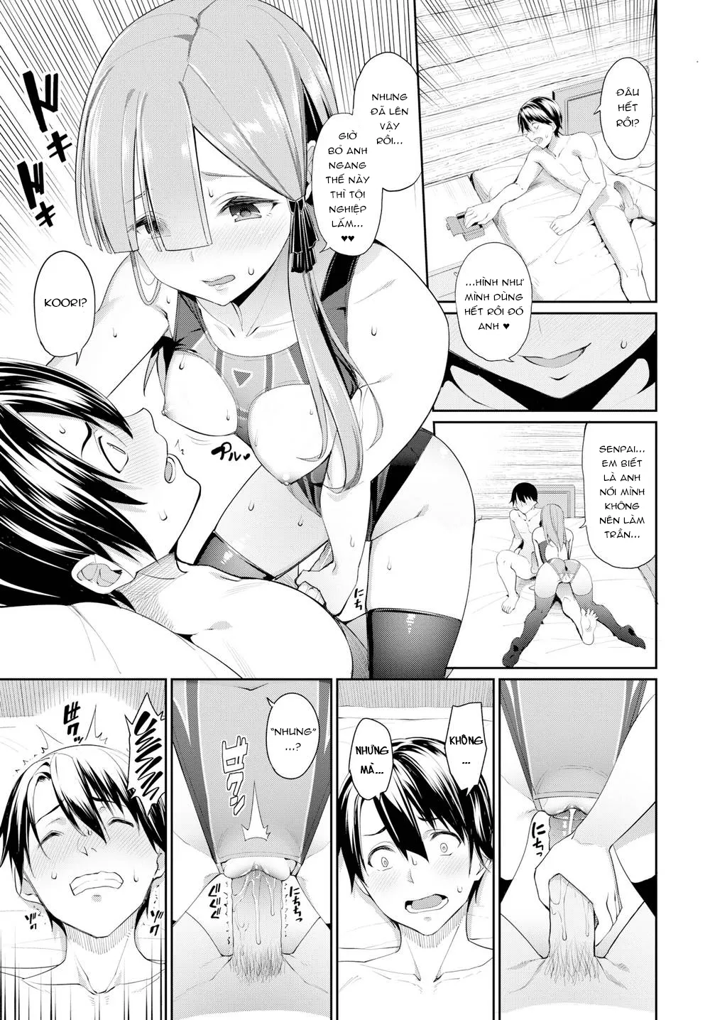 HentaiVN.net - Ảnh 15 - Senpai...I Want You ♥ [Senpai...Em Muốn Anh ♥] - Chap 1