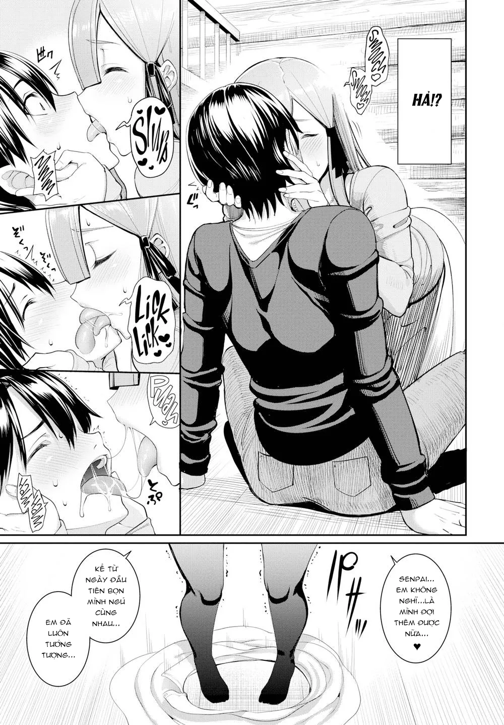 HentaiVN.net - Ảnh 3 - Senpai...I Want You ♥ [Senpai...Em Muốn Anh ♥] - Chap 1
