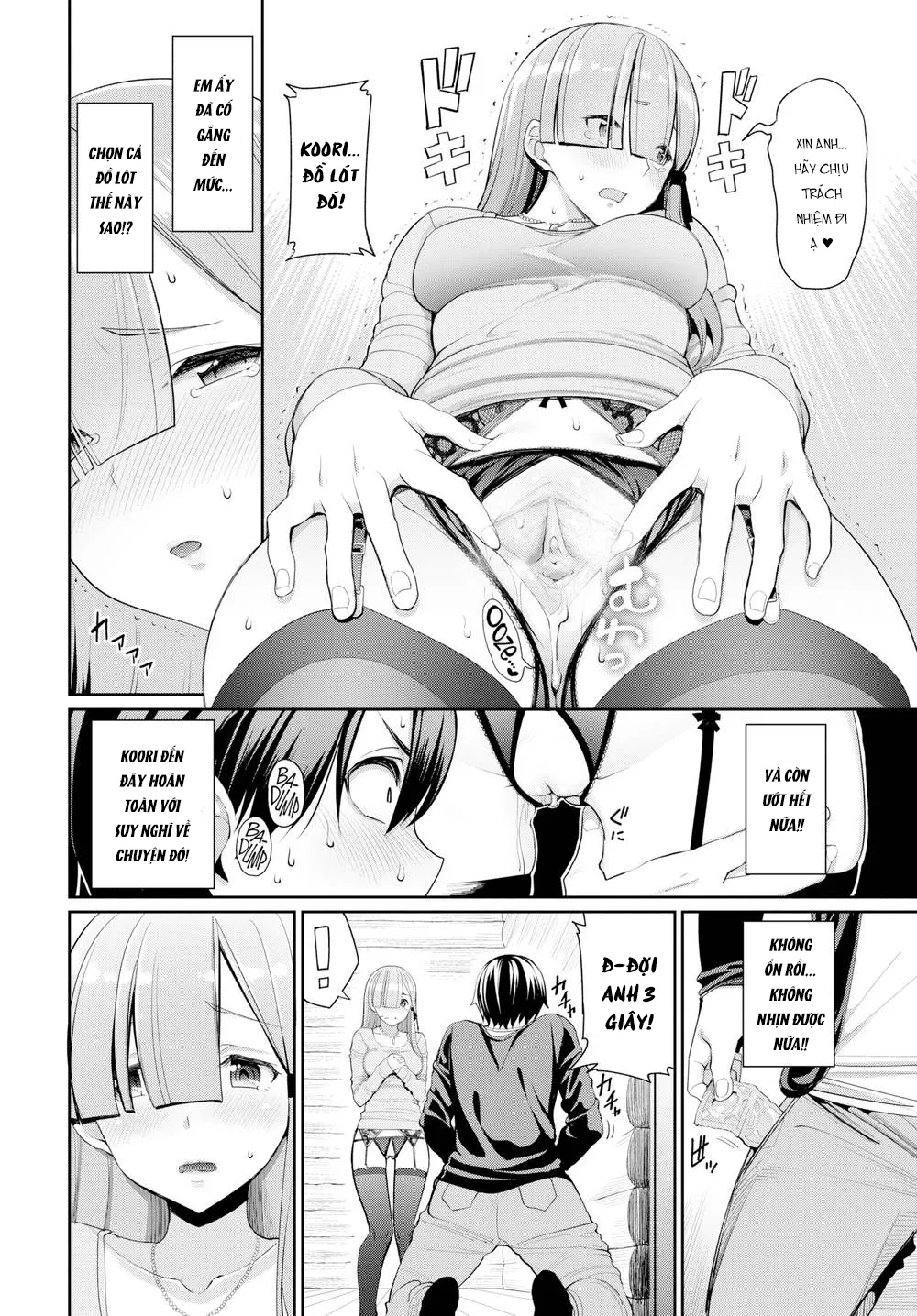 HentaiVN.net - Ảnh 4 - Senpai...I Want You ♥ [Senpai...Em Muốn Anh ♥] - Chap 1