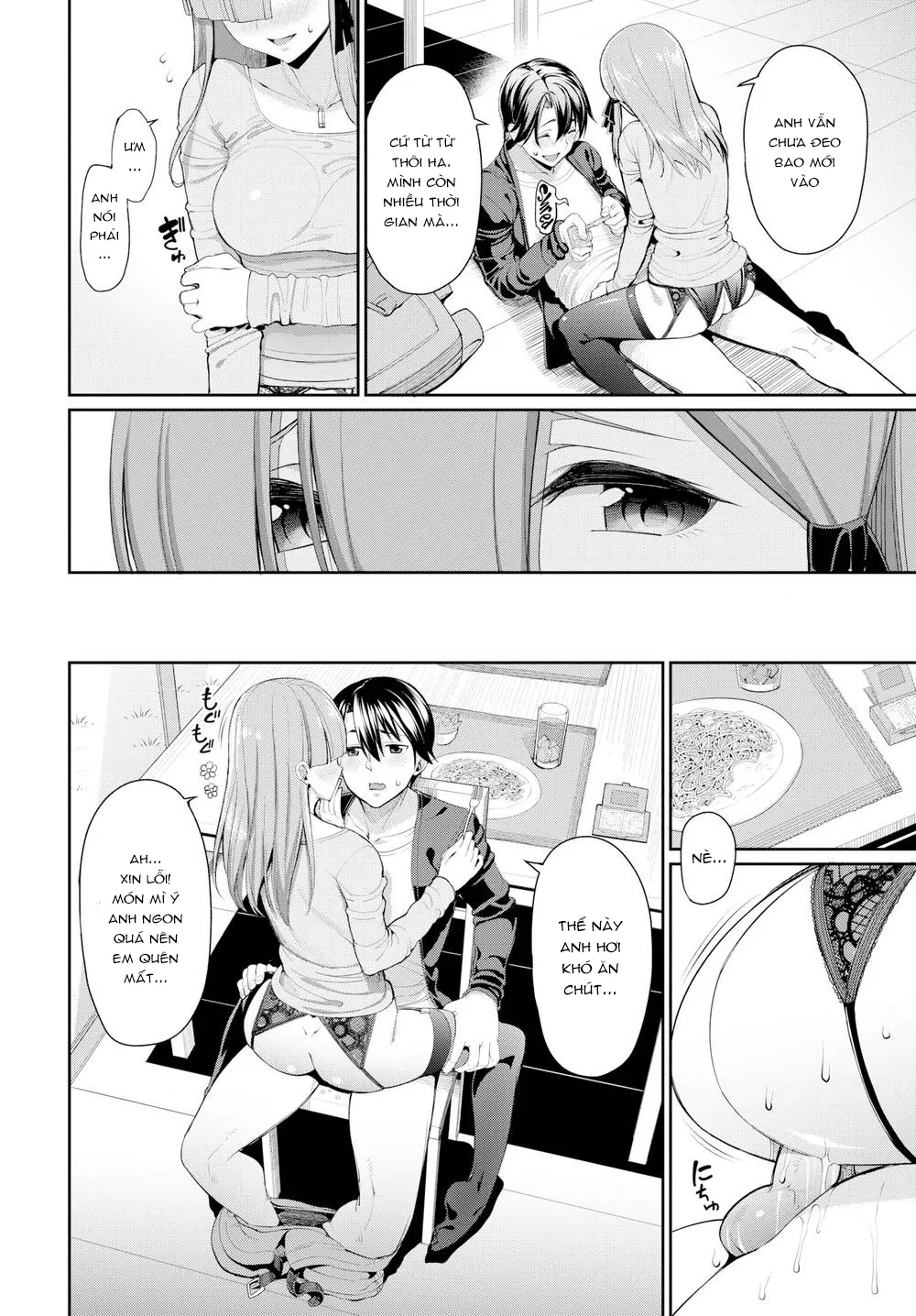 HentaiVN.net - Ảnh 8 - Senpai...I Want You ♥ [Senpai...Em Muốn Anh ♥] - Chap 1