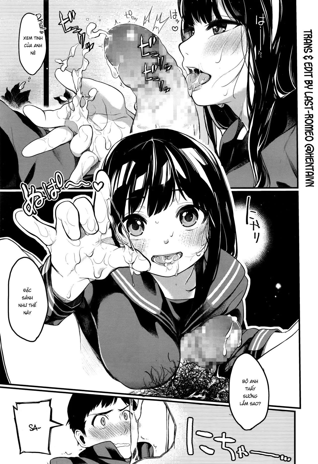 HentaiVN.net - Ảnh 10 - The Greengrocer Beauty [Vẻ đẹp của em hàng rau] - Chap 1