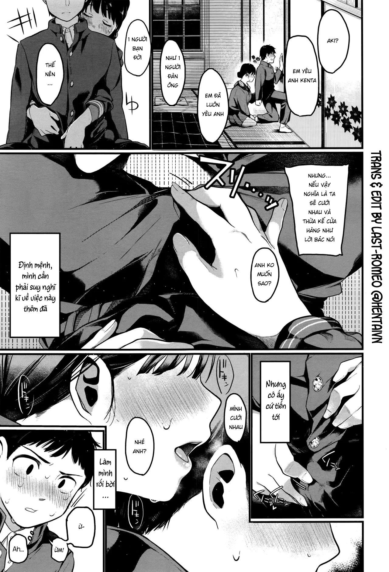 HentaiVN.net - Ảnh 6 - The Greengrocer Beauty [Vẻ đẹp của em hàng rau] - Chap 1