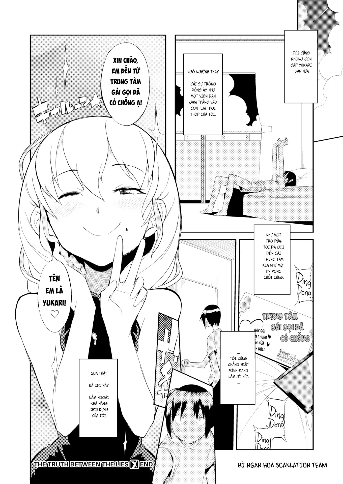 HentaiVN.net - Ảnh 23 - Chị Phò Hàng Xóm [The Truth Between The Lies] - Chap 1