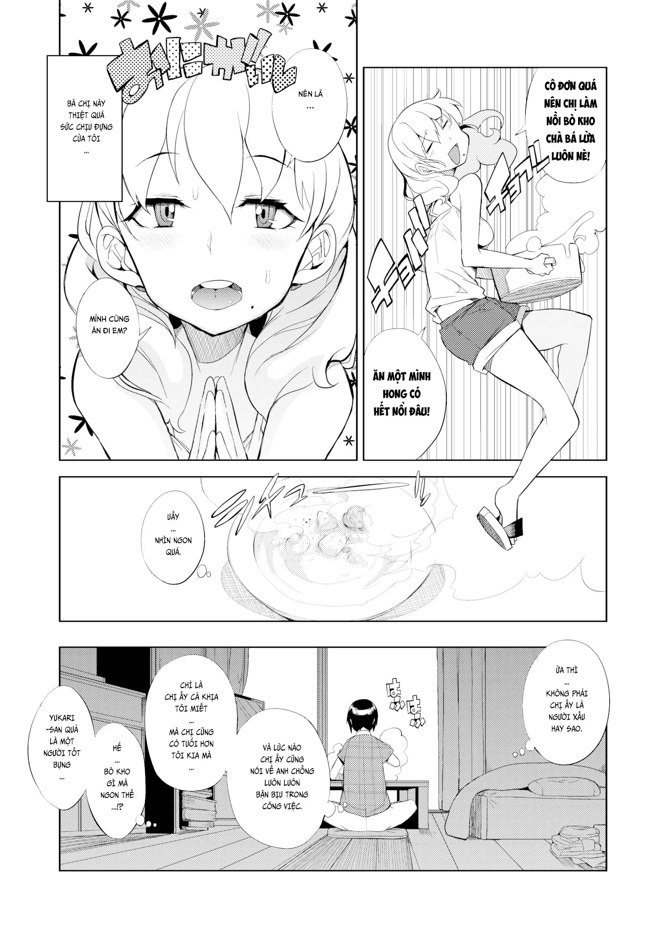 HentaiVN.net - Ảnh 4 - Chị Phò Hàng Xóm [The Truth Between The Lies] - Chap 1