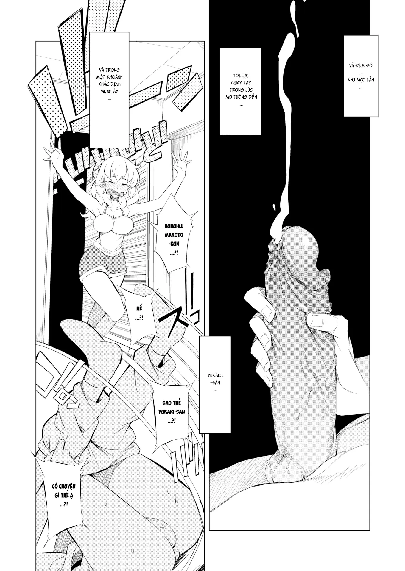 HentaiVN.net - Ảnh 5 - Chị Phò Hàng Xóm [The Truth Between The Lies] - Chap 1