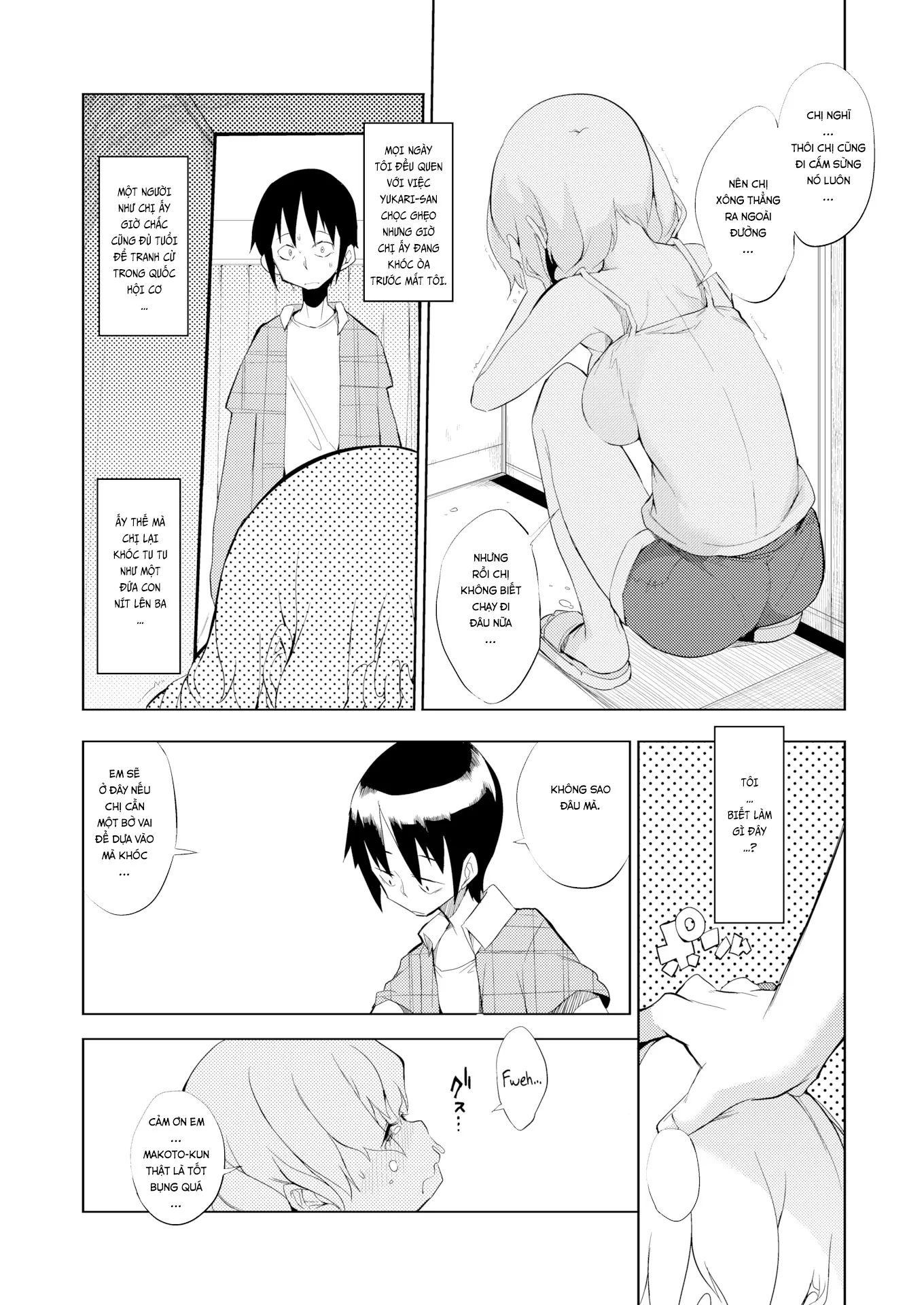 HentaiVN.net - Ảnh 7 - Chị Phò Hàng Xóm [The Truth Between The Lies] - Chap 1