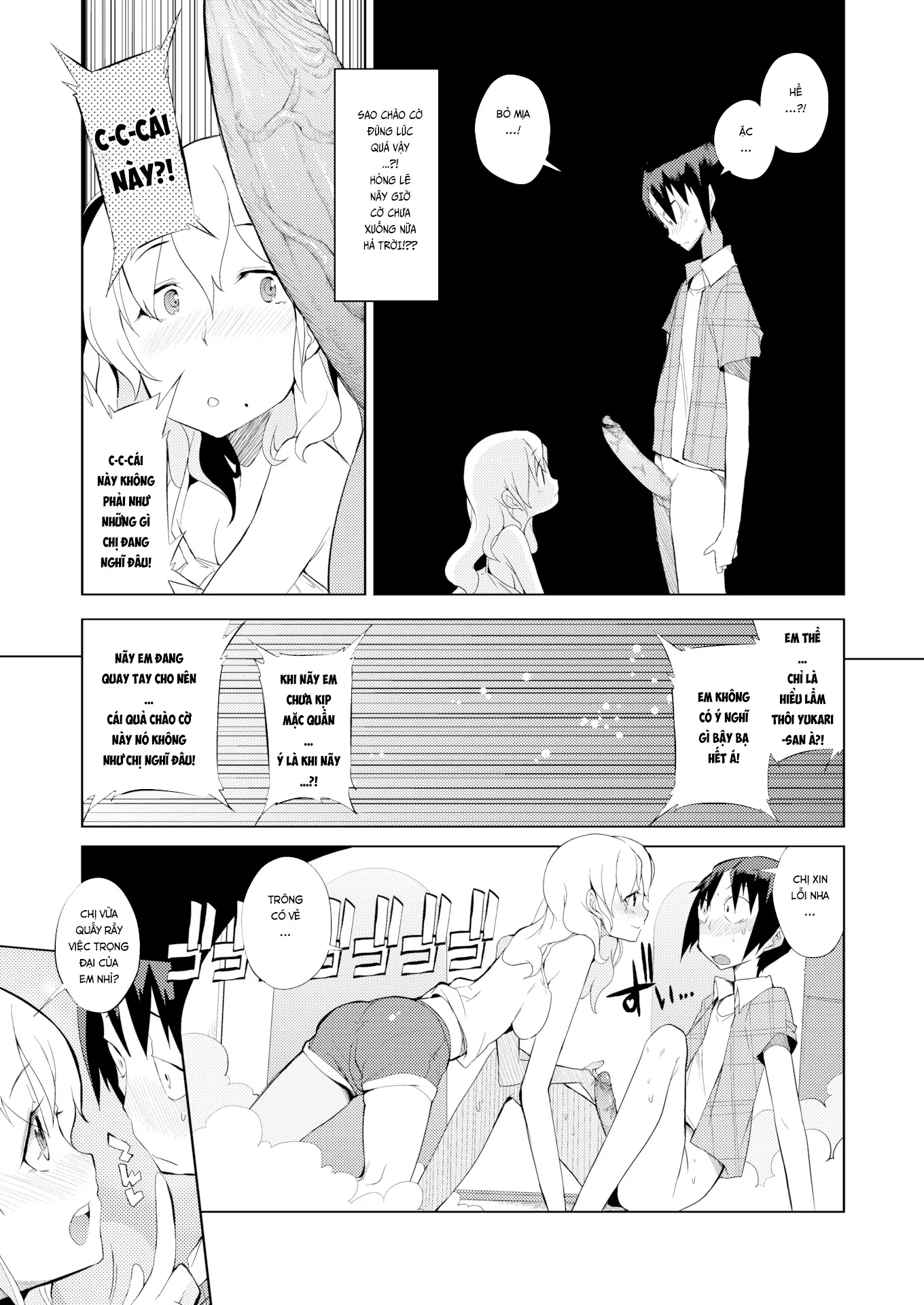 HentaiVN.net - Ảnh 8 - Chị Phò Hàng Xóm [The Truth Between The Lies] - Chap 1