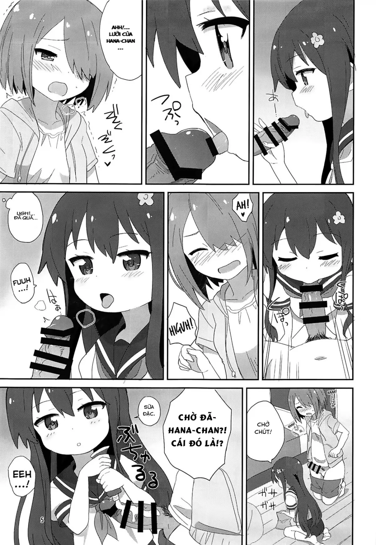 HentaiVN.net - Ảnh 4 - Thiên Thần Loli (Mya-nee vs Hana-chan) [Watachin (Watashi ni Tenshi ga Maiorita!)] - Chap 1