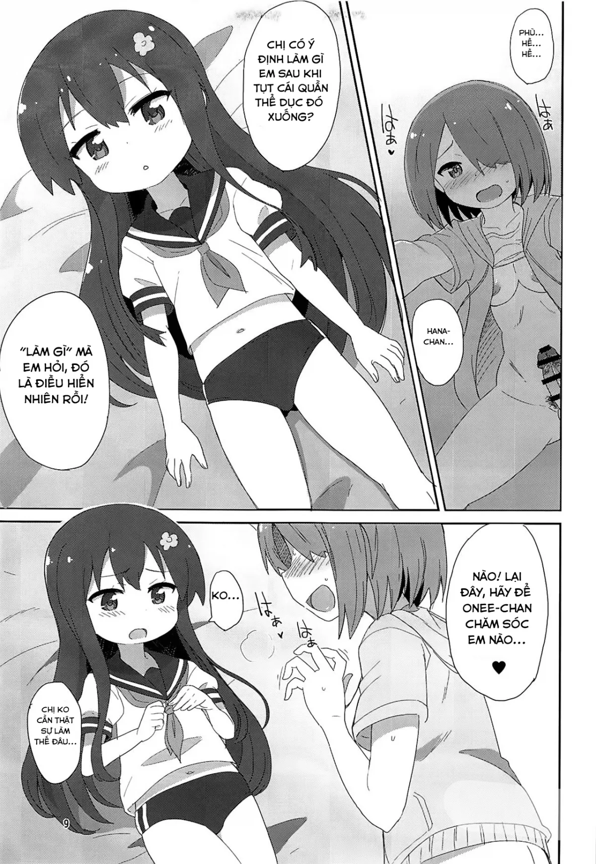HentaiVN.net - Ảnh 8 - Thiên Thần Loli (Mya-nee vs Hana-chan) [Watachin (Watashi ni Tenshi ga Maiorita!)] - Chap 1