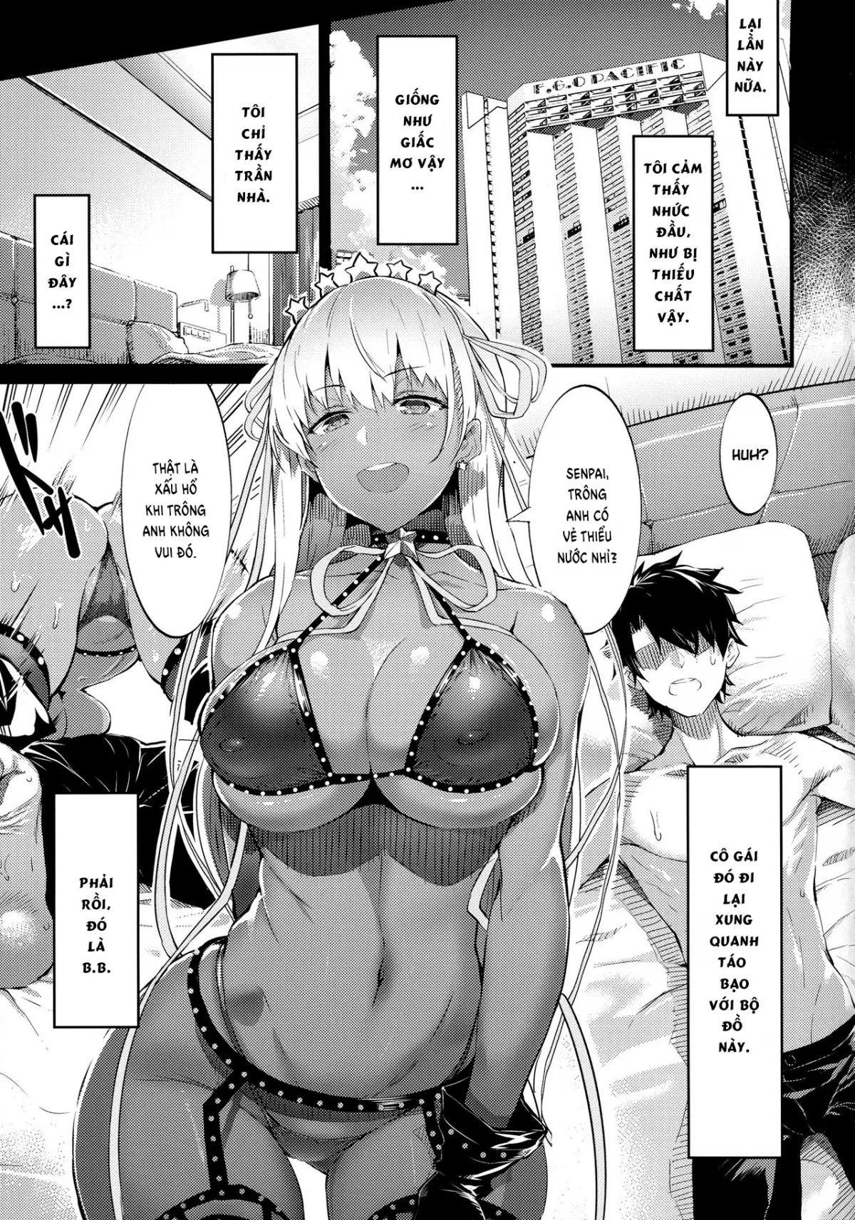 HentaiVN.net - Ảnh 4 - Kagirinaku Toumei ni Chikai B.B (Fate/Grand Order) - Chap 1