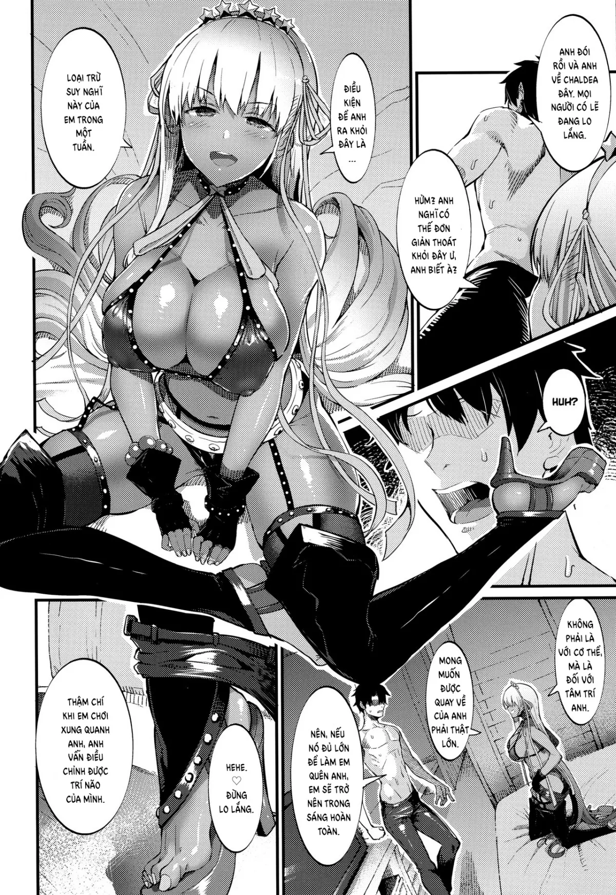 HentaiVN.net - Ảnh 7 - Kagirinaku Toumei ni Chikai B.B (Fate/Grand Order) - Chap 1