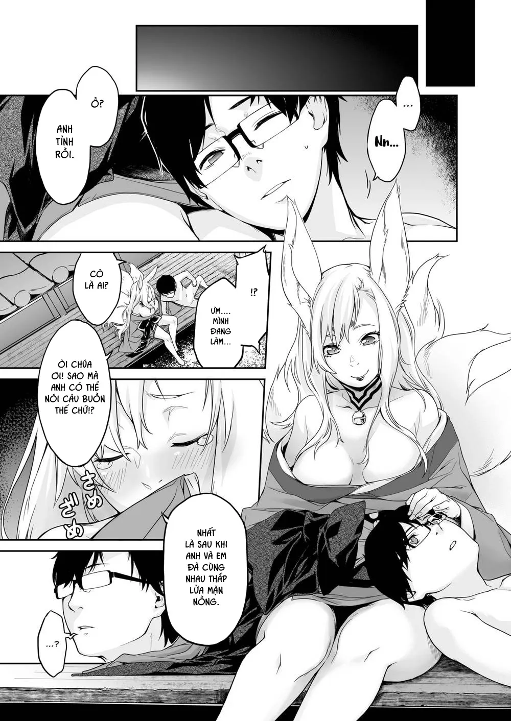 HentaiVN.net - Ảnh 30 - Nữ thần chết đói và Con Cá Chà Bặc [Even Goddesses Have Droughts] - Chap 1