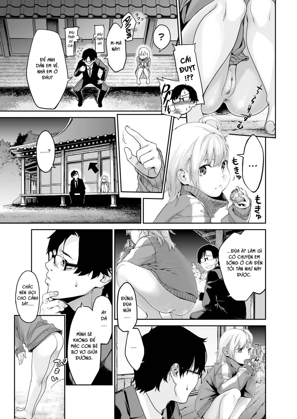 HentaiVN.net - Ảnh 6 - Nữ thần chết đói và Con Cá Chà Bặc [Even Goddesses Have Droughts] - Chap 1
