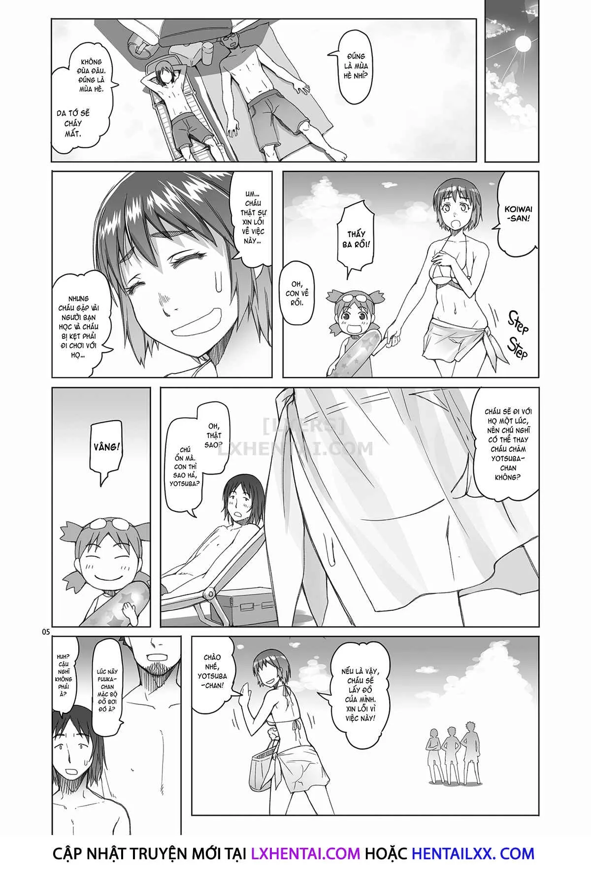 HentaiVN.net - Ảnh 5 - Fuuka-Chan Natsu Nikki [Fuuka-Chan's Summer Diary] - Chap 1