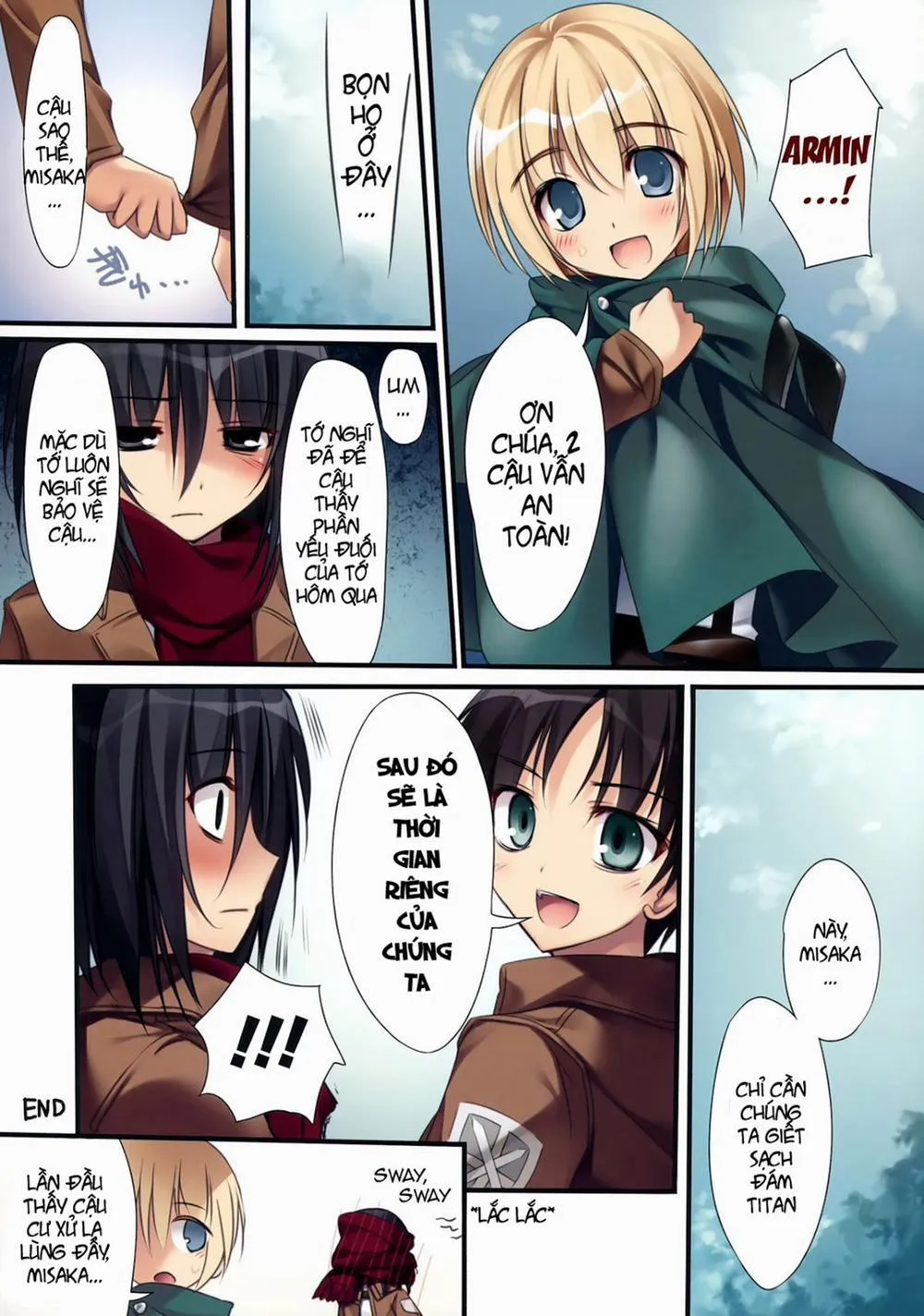 HentaiVN.net - Ảnh 16 - Karorful Mix EX 11 (Shingeki No Kyojin) - Chap 1