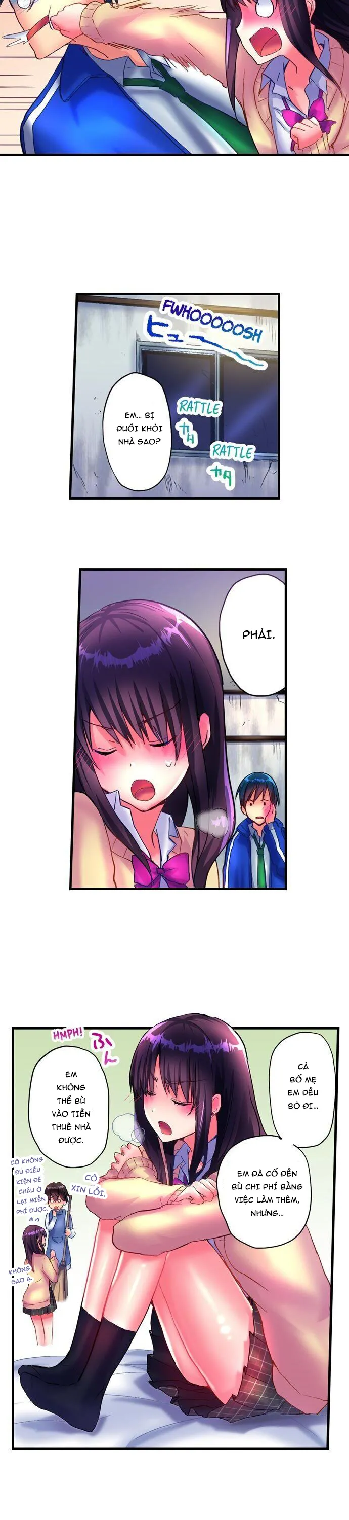 HentaiVN.net - Ảnh 10 - Tình Nồng Mùa Đông [Mafuyu no Shukuchoku-shitsu de Asedaku Ecchi ~ Hokahoka Yutanpo JK Ikaga desu ka?] - Chap 1