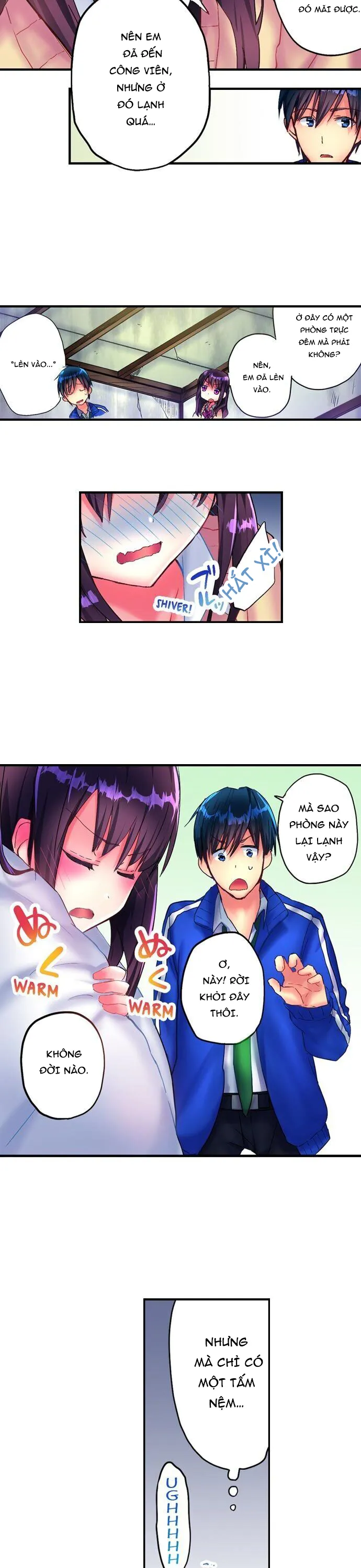 HentaiVN.net - Ảnh 12 - Tình Nồng Mùa Đông [Mafuyu no Shukuchoku-shitsu de Asedaku Ecchi ~ Hokahoka Yutanpo JK Ikaga desu ka?] - Chap 1