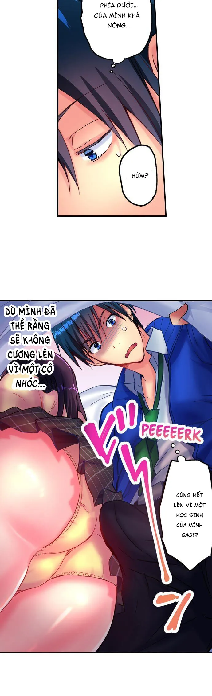 HentaiVN.net - Ảnh 18 - Tình Nồng Mùa Đông [Mafuyu no Shukuchoku-shitsu de Asedaku Ecchi ~ Hokahoka Yutanpo JK Ikaga desu ka?] - Chap 1