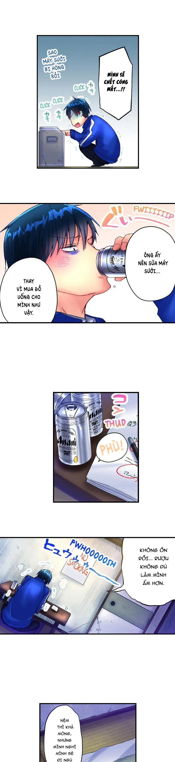 HentaiVN.net - Ảnh 5 - Tình Nồng Mùa Đông [Mafuyu no Shukuchoku-shitsu de Asedaku Ecchi ~ Hokahoka Yutanpo JK Ikaga desu ka?] - Chap 1