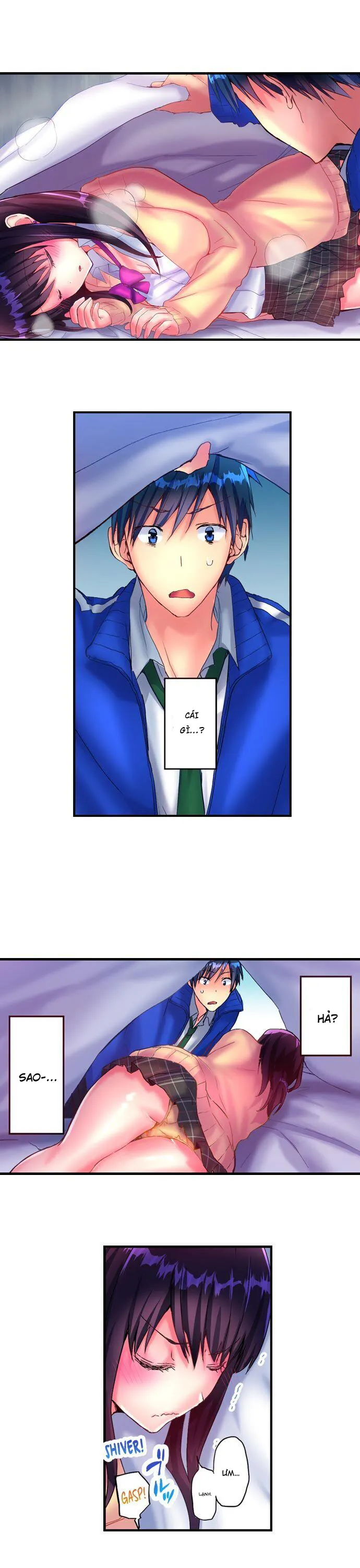 HentaiVN.net - Ảnh 7 - Tình Nồng Mùa Đông [Mafuyu no Shukuchoku-shitsu de Asedaku Ecchi ~ Hokahoka Yutanpo JK Ikaga desu ka?] - Chap 1