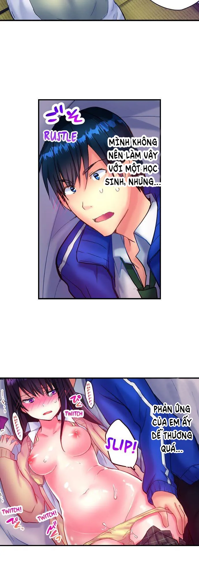 HentaiVN.net - Ảnh 16 - Tình Nồng Mùa Đông [Mafuyu no Shukuchoku-shitsu de Asedaku Ecchi ~ Hokahoka Yutanpo JK Ikaga desu ka?] - Chap 2