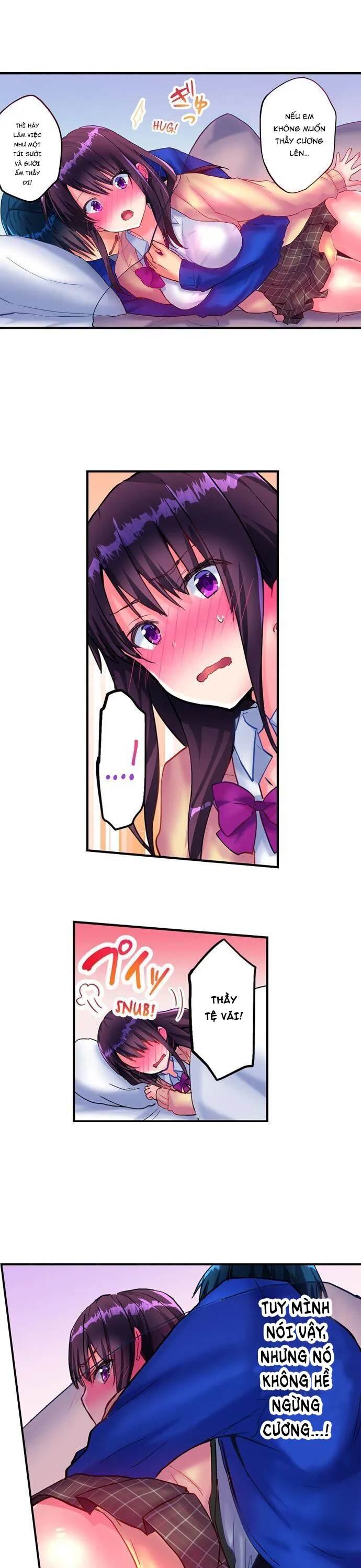 HentaiVN.net - Ảnh 5 - Tình Nồng Mùa Đông [Mafuyu no Shukuchoku-shitsu de Asedaku Ecchi ~ Hokahoka Yutanpo JK Ikaga desu ka?] - Chap 2