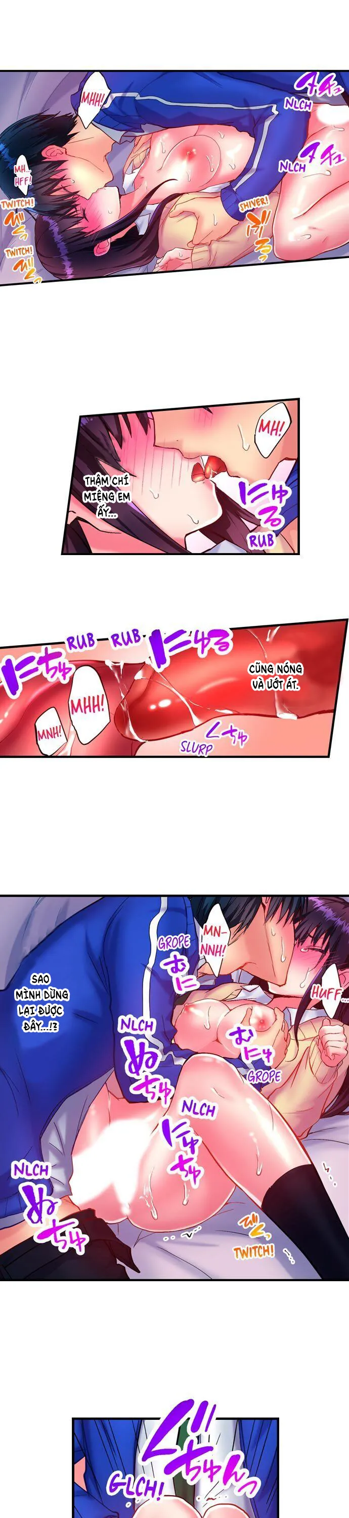 HentaiVN.net - Ảnh 9 - Tình Nồng Mùa Đông [Mafuyu no Shukuchoku-shitsu de Asedaku Ecchi ~ Hokahoka Yutanpo JK Ikaga desu ka?] - Chap 3