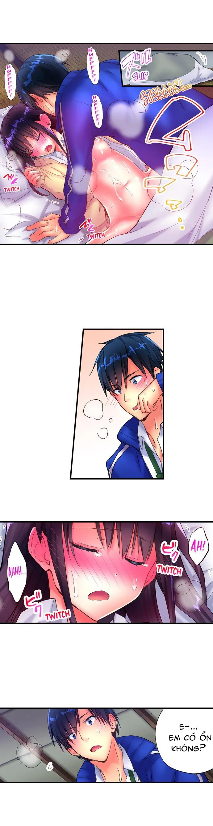 HentaiVN.net - Ảnh 12 - Tình Nồng Mùa Đông [Mafuyu no Shukuchoku-shitsu de Asedaku Ecchi ~ Hokahoka Yutanpo JK Ikaga desu ka?] - Chap 3