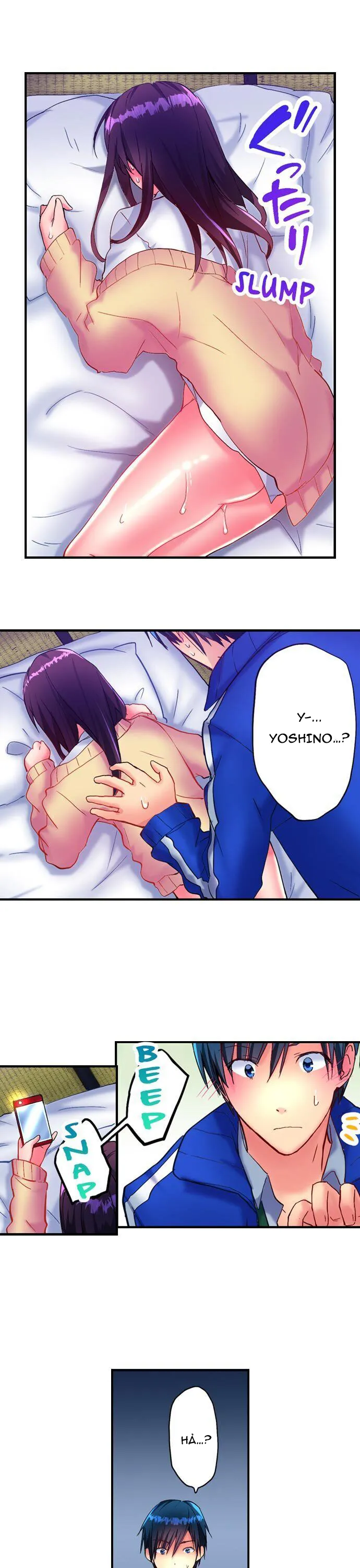 HentaiVN.net - Ảnh 13 - Tình Nồng Mùa Đông [Mafuyu no Shukuchoku-shitsu de Asedaku Ecchi ~ Hokahoka Yutanpo JK Ikaga desu ka?] - Chap 3
