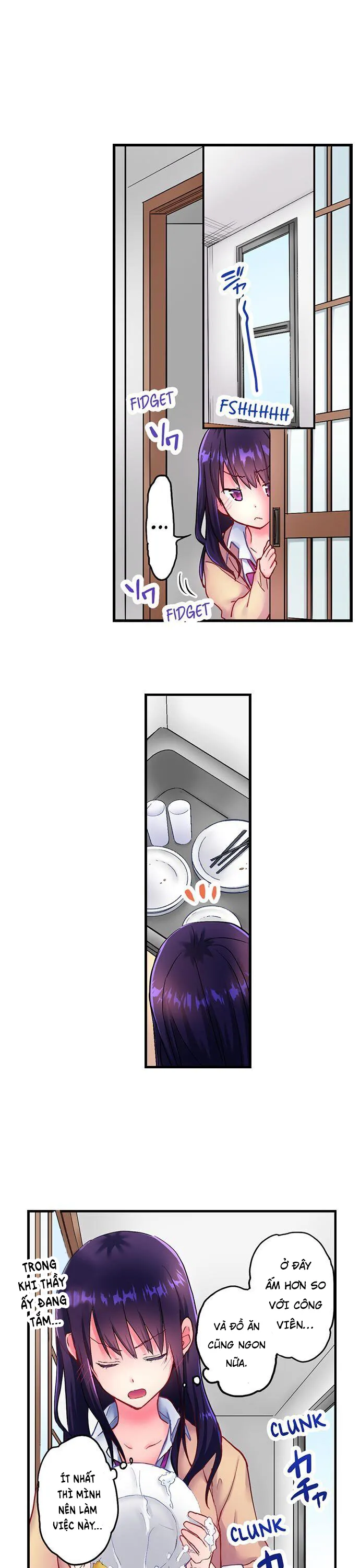 HentaiVN.net - Ảnh 8 - Tình Nồng Mùa Đông [Mafuyu no Shukuchoku-shitsu de Asedaku Ecchi ~ Hokahoka Yutanpo JK Ikaga desu ka?] - Chap 4