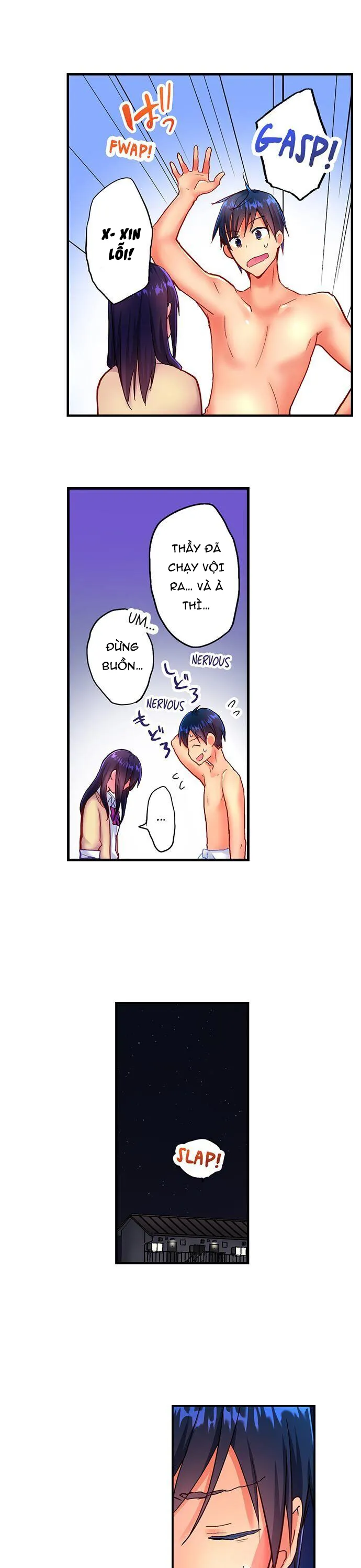 HentaiVN.net - Ảnh 12 - Tình Nồng Mùa Đông [Mafuyu no Shukuchoku-shitsu de Asedaku Ecchi ~ Hokahoka Yutanpo JK Ikaga desu ka?] - Chap 4