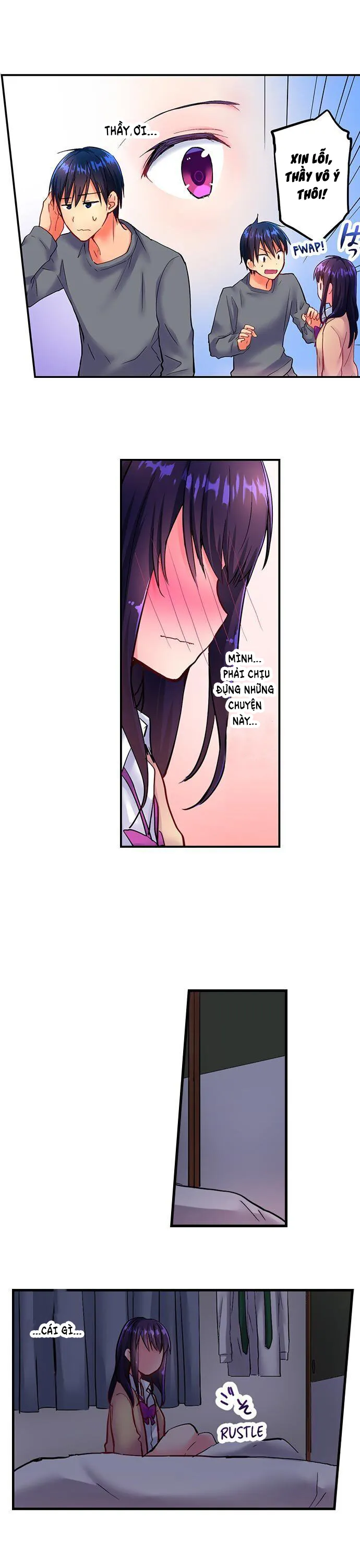 HentaiVN.net - Ảnh 16 - Tình Nồng Mùa Đông [Mafuyu no Shukuchoku-shitsu de Asedaku Ecchi ~ Hokahoka Yutanpo JK Ikaga desu ka?] - Chap 4