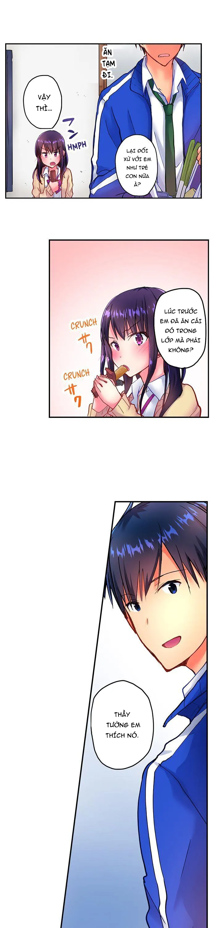 HentaiVN.net - Ảnh 6 - Tình Nồng Mùa Đông [Mafuyu no Shukuchoku-shitsu de Asedaku Ecchi ~ Hokahoka Yutanpo JK Ikaga desu ka?] - Chap 4